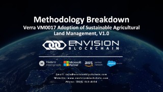 Methodology Breakdown: Verra VM0017 Adoption of Sustainable Agricultural Land Management, V1.0